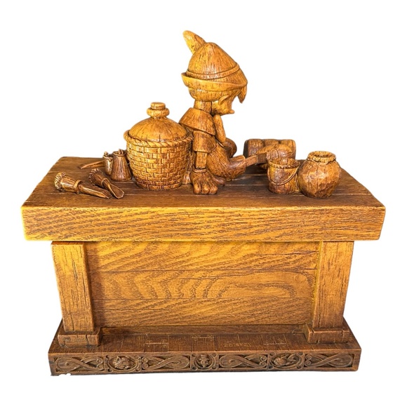 Disney Parks The Art of Disney Olszenski Pinocchio on Geppetto's Workbench - Picture 4 of 7